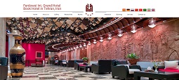 Designing The Ferdowsi International Grand Hotel Website