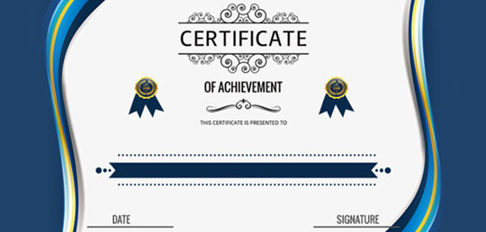 Certificate & Qualification